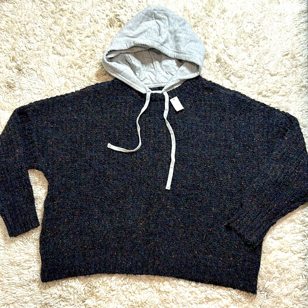 NWT Offline by Aerie Ribbed Sweater Hoodie Women’s Size XL
